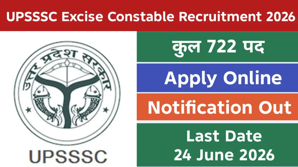 UP Excise Constable Recruitment 2026