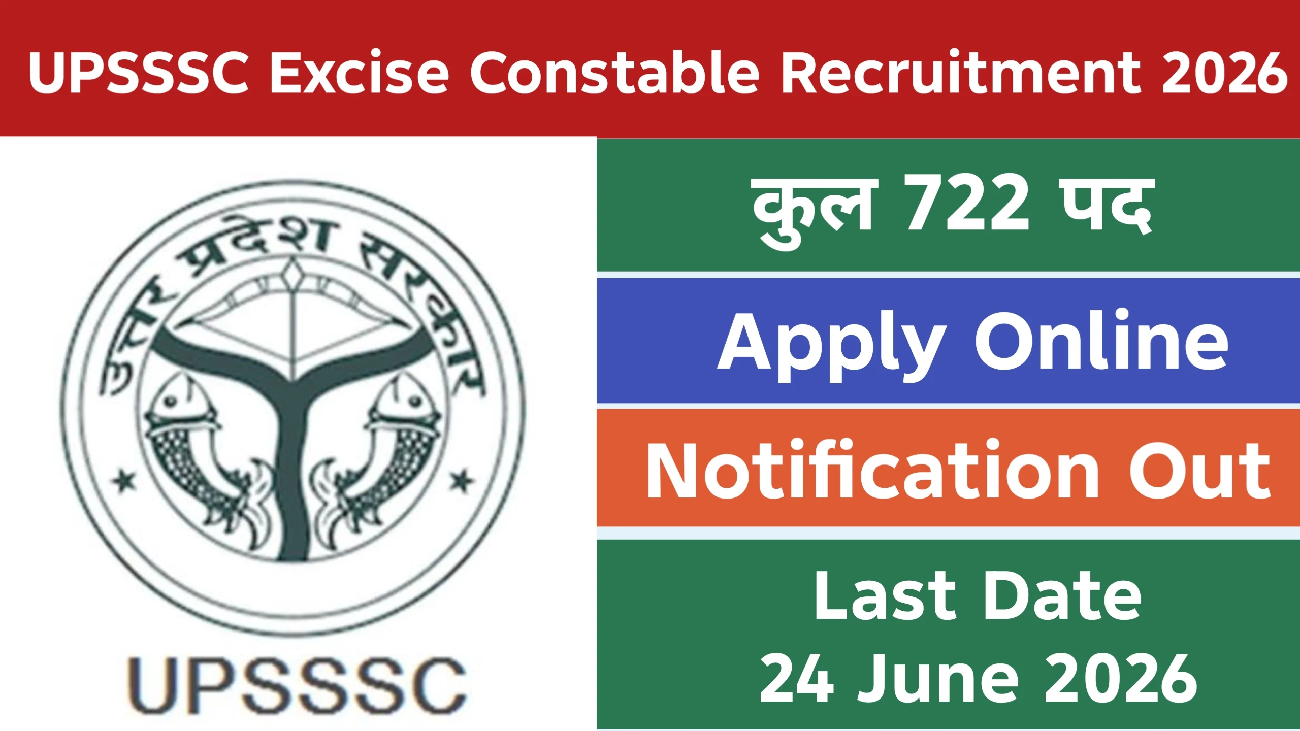 UP Excise Constable Recruitment 2026