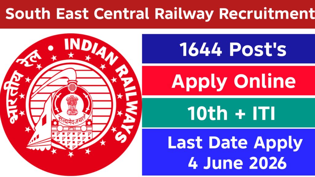 South East Central Railway Recruitment 2026