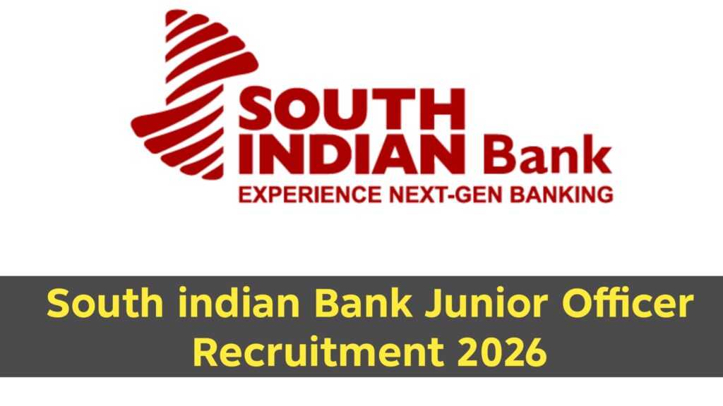 South Indian Bank Recruitment 2026